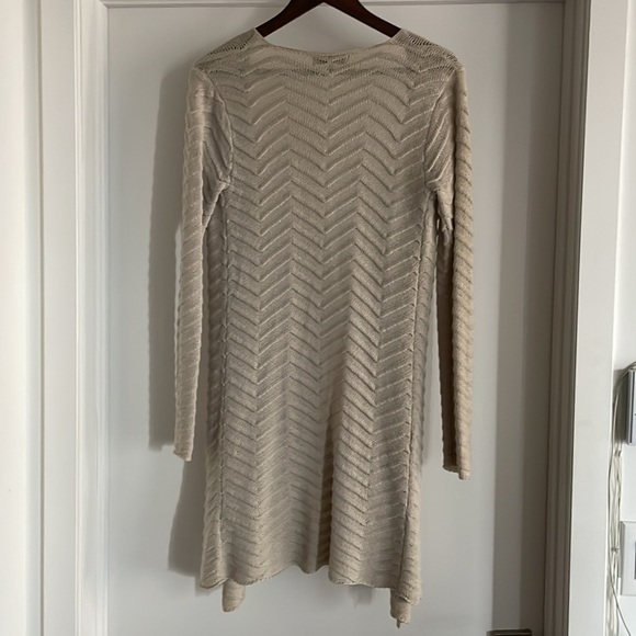 Long beige cardigan XS loose fit SOYACONCEPT - Picture 4 of 4
